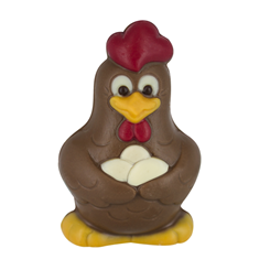 Image de POULE LAIT 4 COULEURS