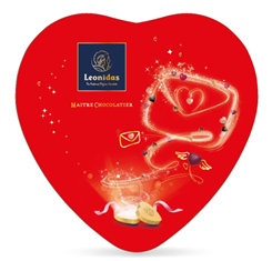 Image de COEUR CARTON 9 PRALINES OU 12 COEURS