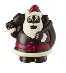 Image de PERE NOEL 100G NOIR COLORÉ